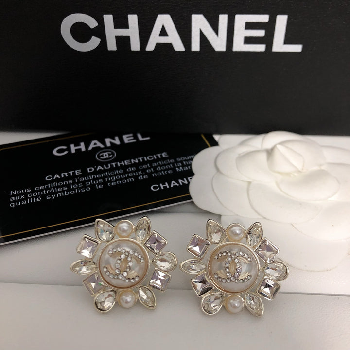 Classic Rhinestone Earrings