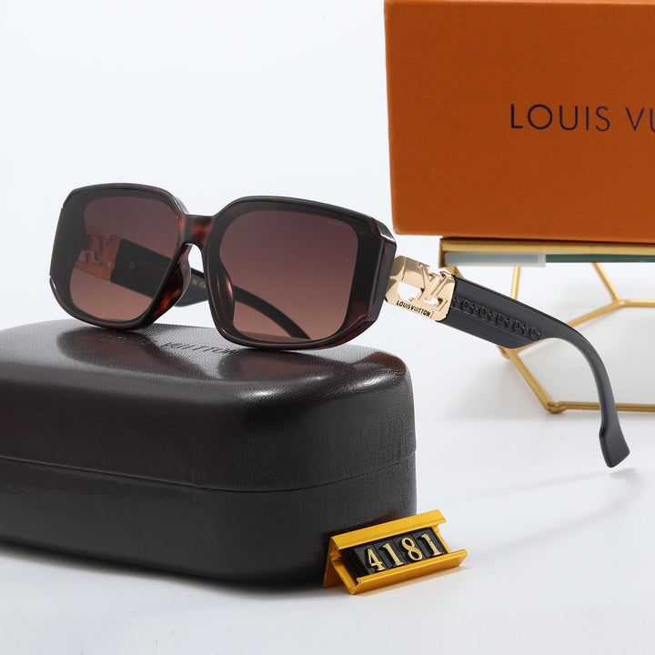 4 Colors Embossed temples sunglasses