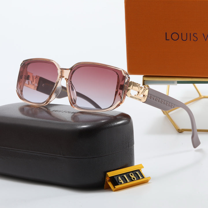 4 Colors Embossed temples sunglasses