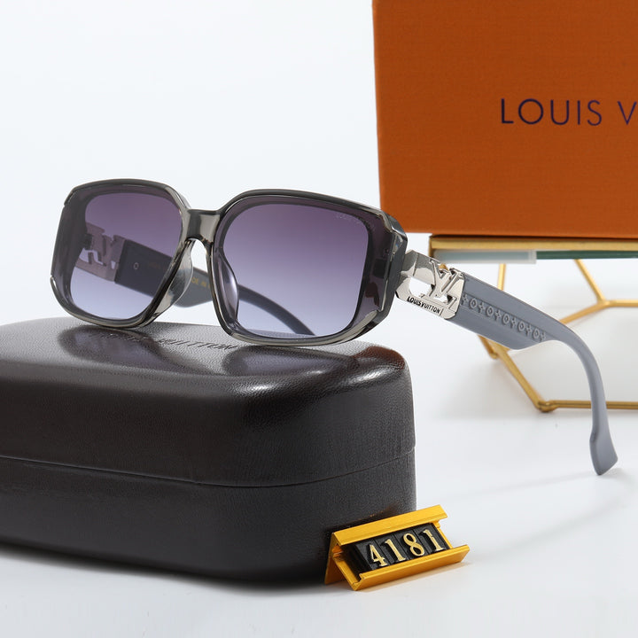 4 Colors Embossed temples sunglasses