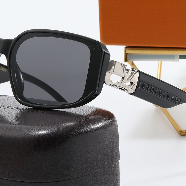 4 Colors Embossed temples sunglasses