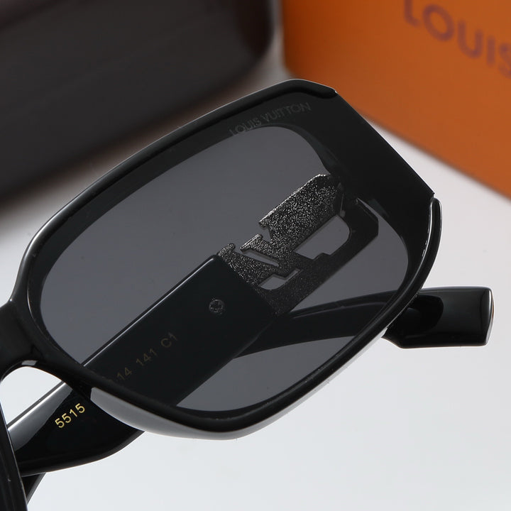 4 Colors Embossed temples sunglasses