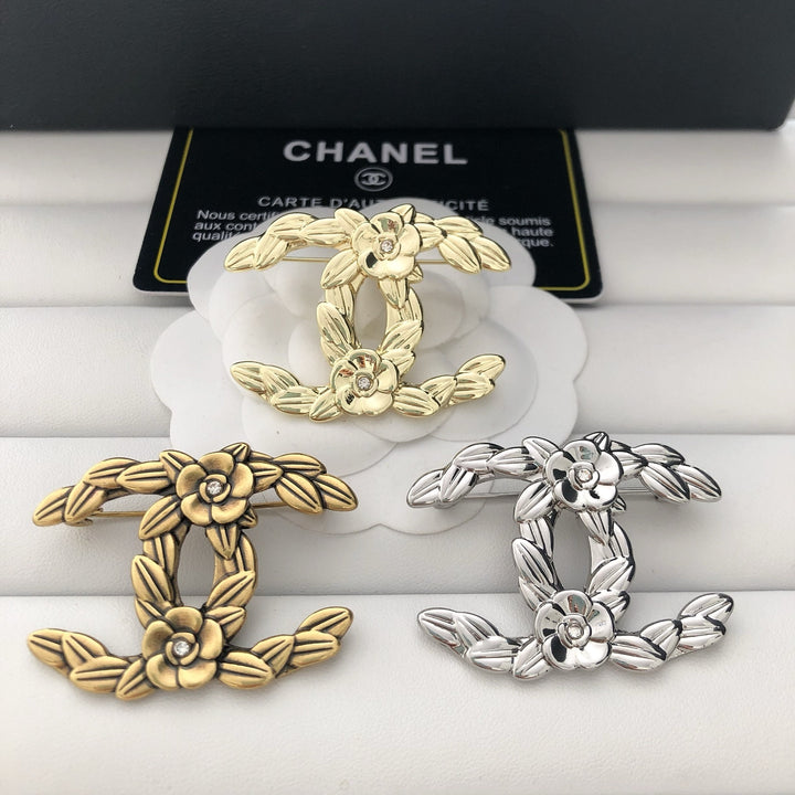 Exclusive Camellia Inspired Brooch