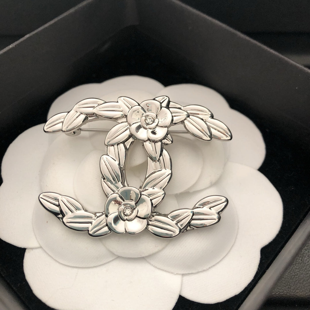 Exclusive Camellia Inspired Brooch