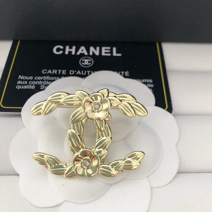 Exclusive Camellia Inspired Brooch