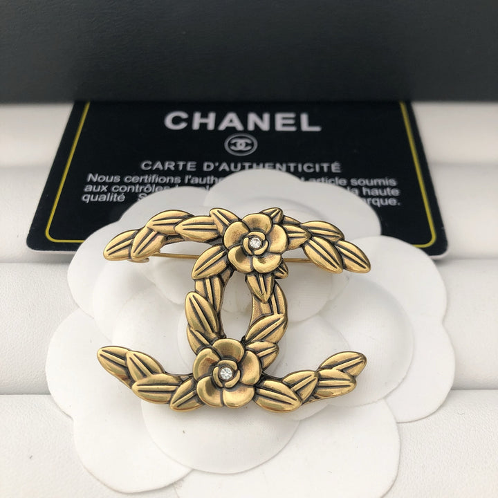 Exclusive Camellia Inspired Brooch