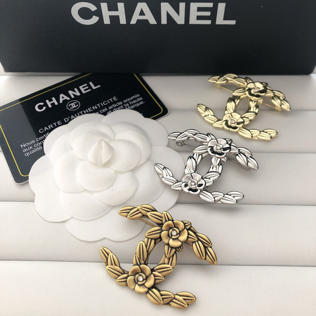 Exclusive Camellia Inspired Brooch