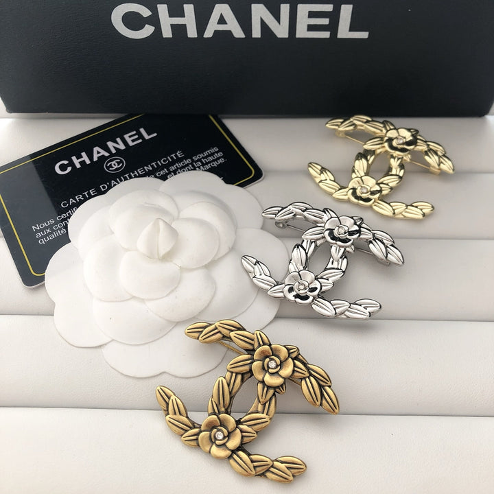 Exclusive Camellia Inspired Brooch