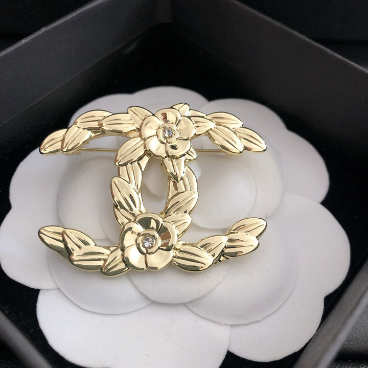 Exclusive Camellia Inspired Brooch