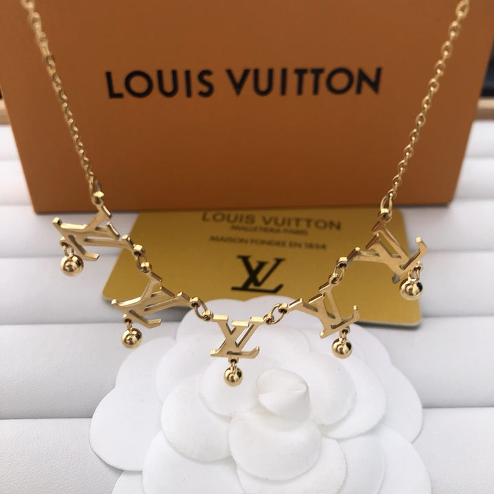 Exclusive Logo Titanium Necklace