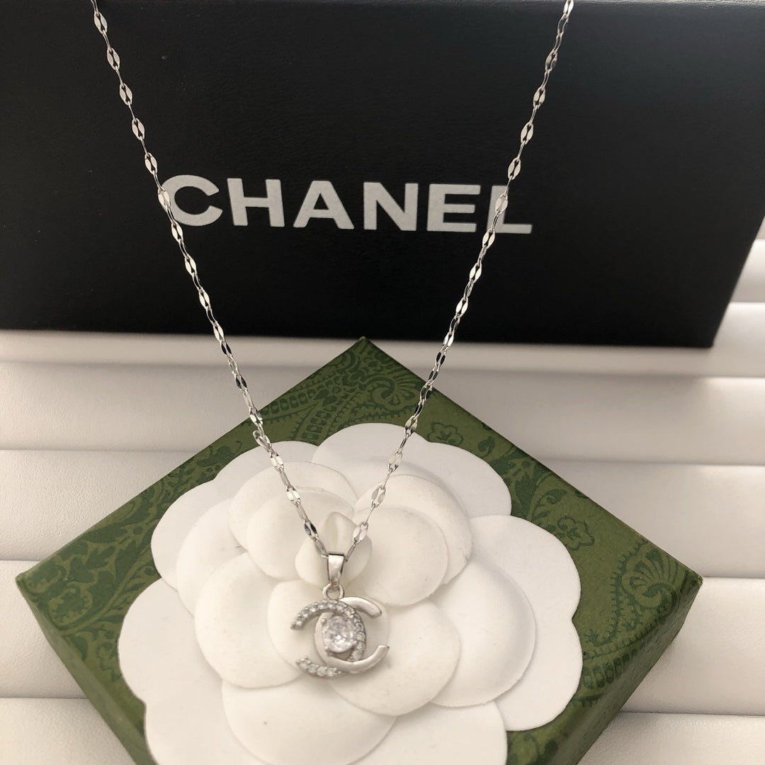 Gleaming C - design Necklaces