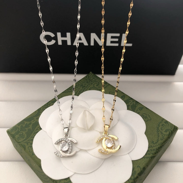 Gleaming C - design Necklaces