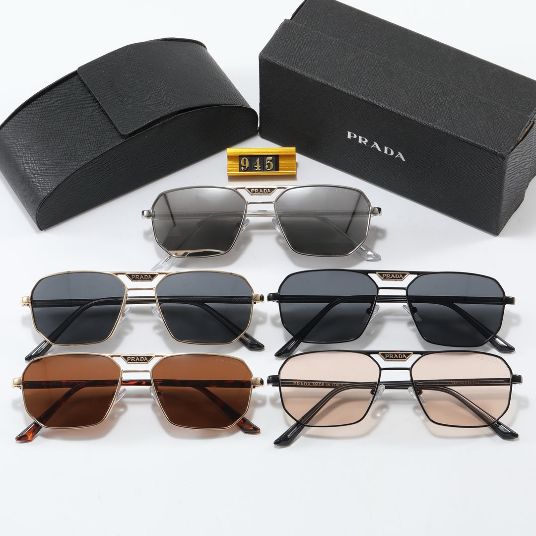 4 Colors Sleek Gold Sunglasses