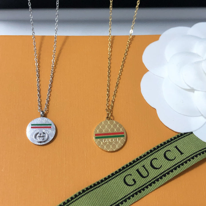 Emblem Coin Necklace