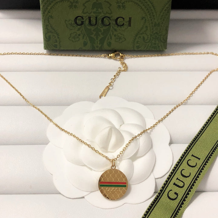 Emblem Coin Necklace