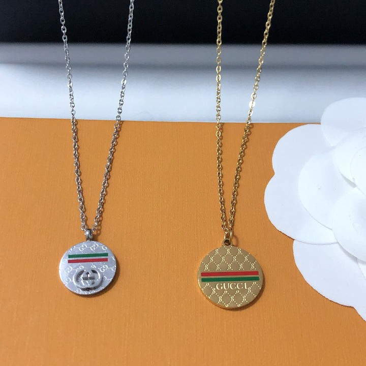 Emblem Coin Necklace