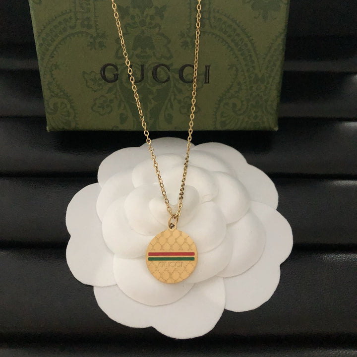 Emblem Coin Necklace