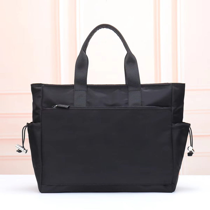Sleek Buckled Carryall