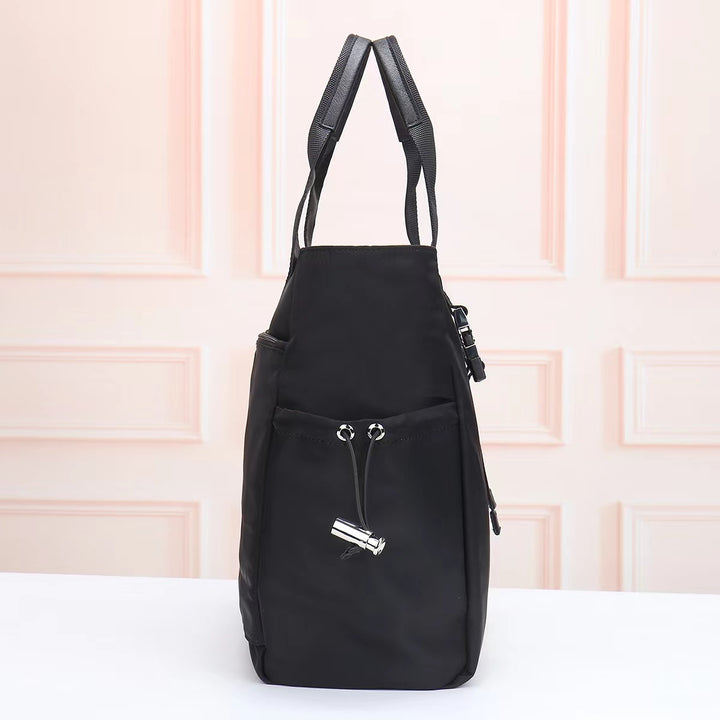 Sleek Buckled Carryall