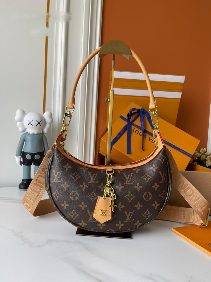 Crescent Monogram Hobo Bag