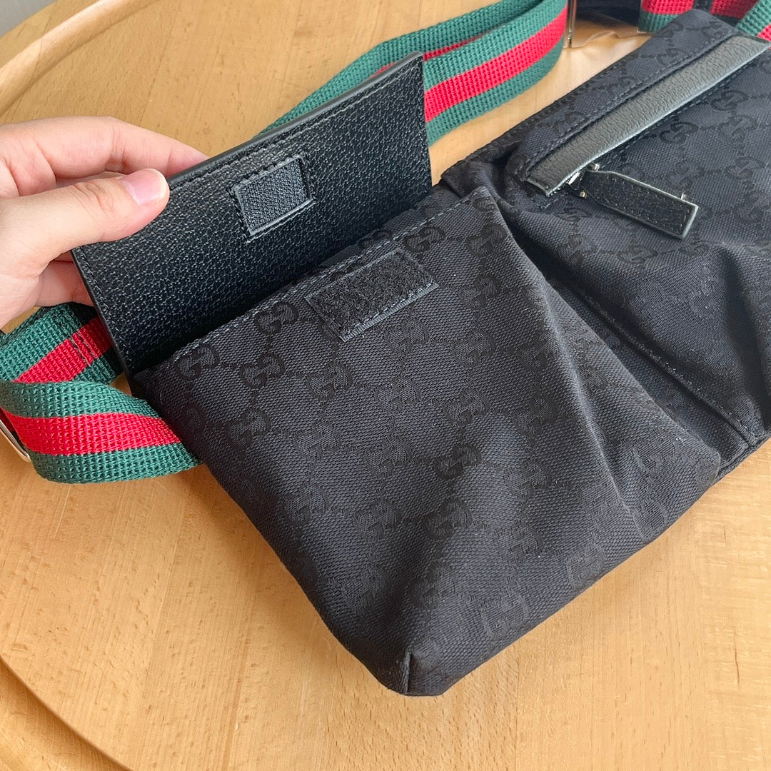 2 Color - Monogram Canvas Utility Waist Pouch