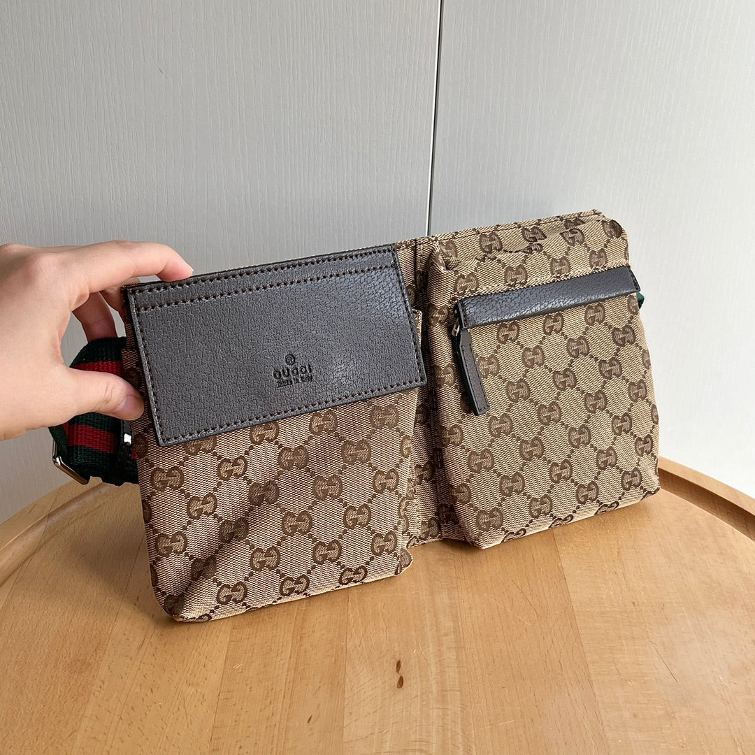 2 Color - Monogram Canvas Utility Waist Pouch