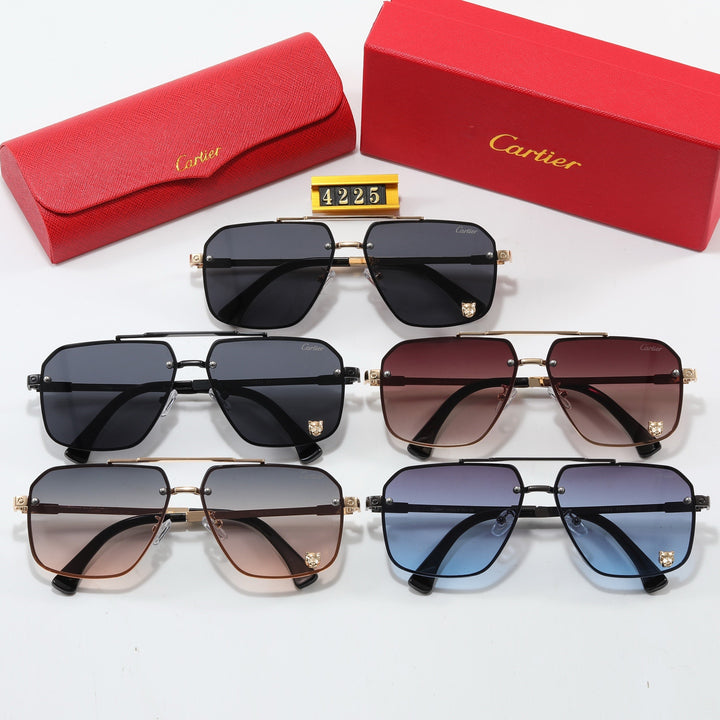 5 Colors Frame Pilot Sunglasses