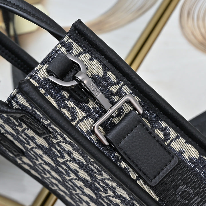 2 Color Chic Oblique Satchel bag