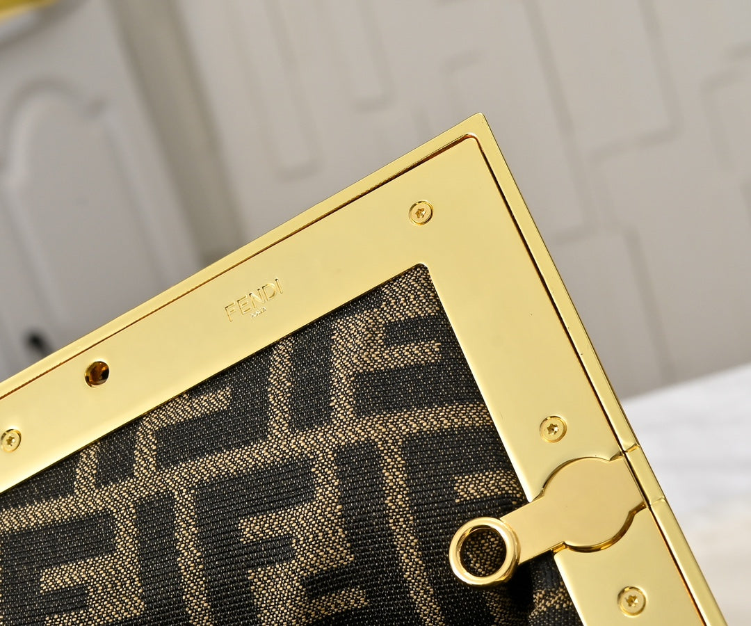 2 Color Zucca Triangular Satchel Bag