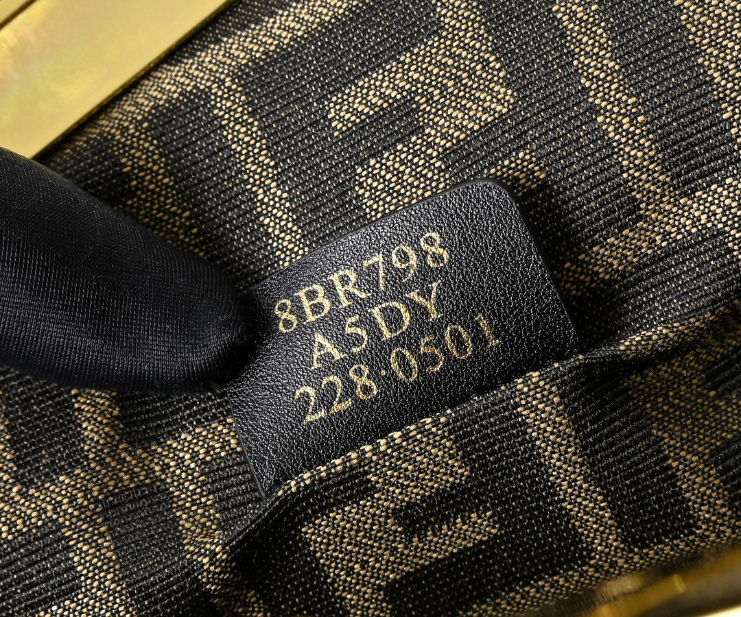 2 Color Zucca Triangular Satchel Bag