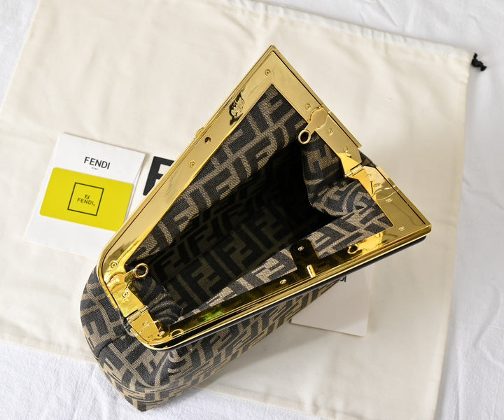 2 Color Zucca Triangular Satchel Bag