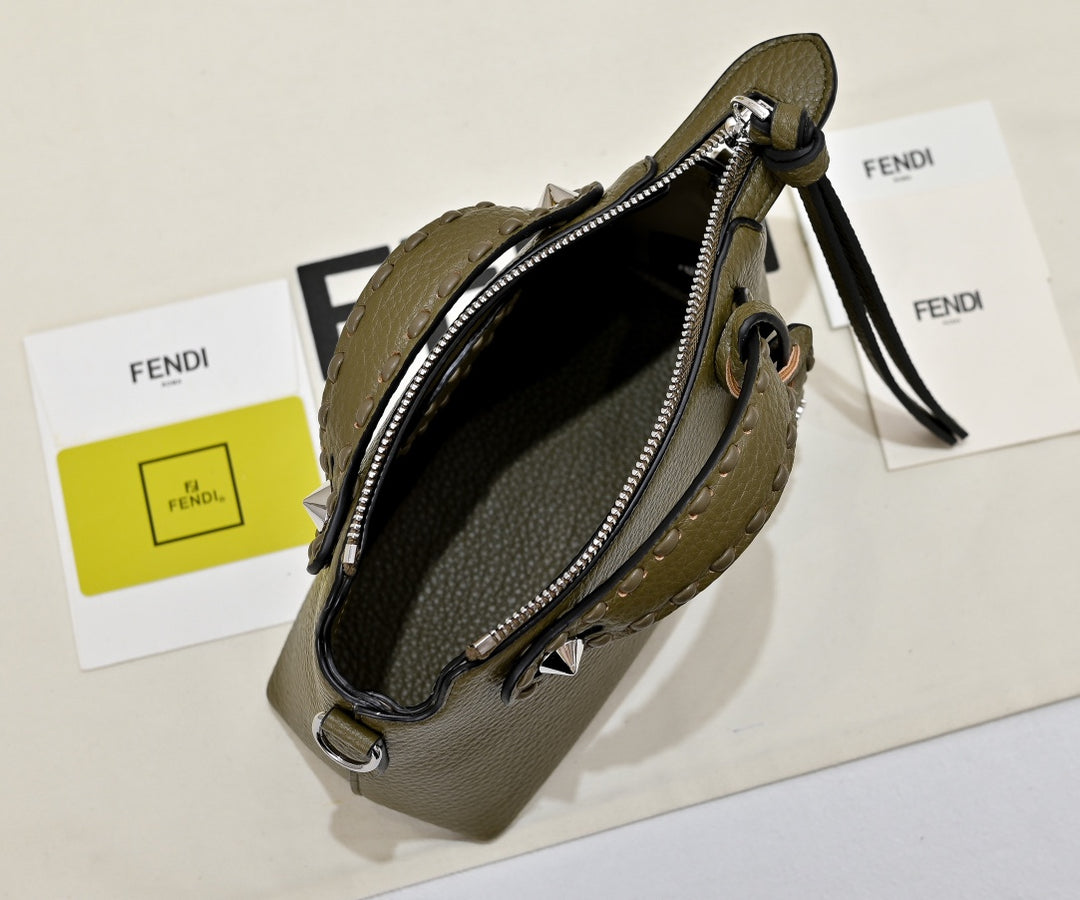 6 Color Elegant FF Square Crossbody Bag
