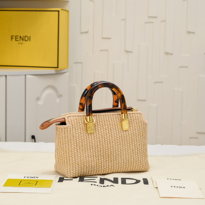 2 Color Elegant FF Logo Satchel Bag