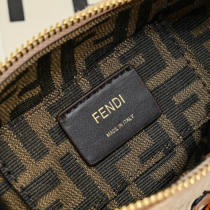 2 Color Elegant FF Logo Satchel Bag