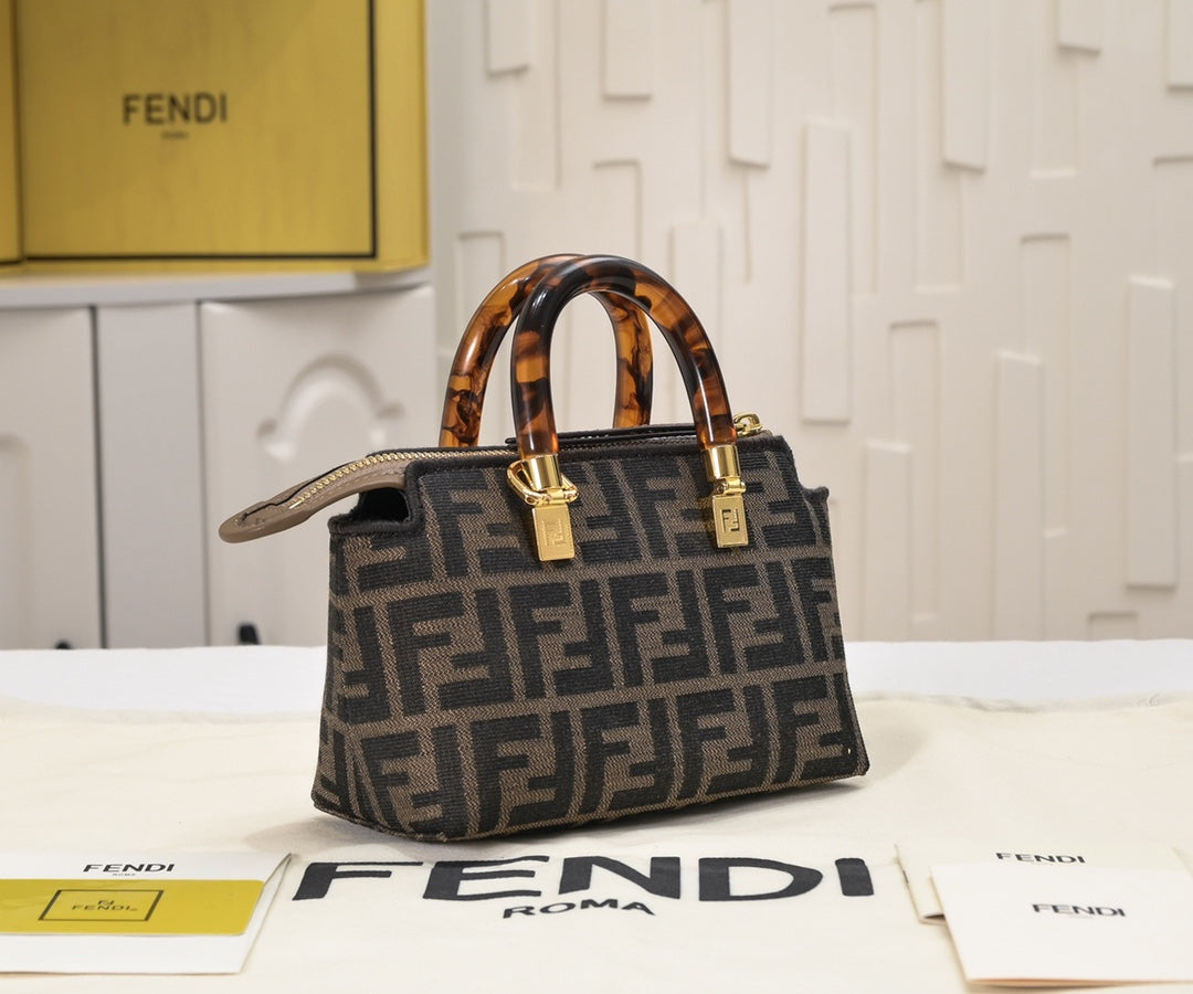 2 Color Elegant FF Logo Satchel Bag