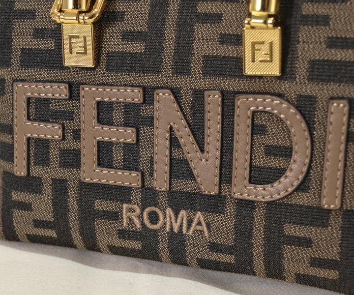 2 Color Elegant FF Logo Satchel Bag