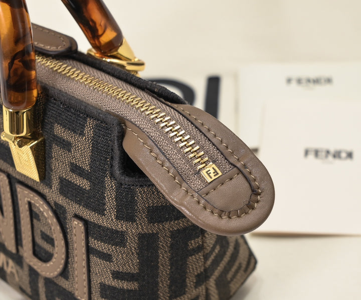 2 Color Elegant FF Logo Satchel Bag