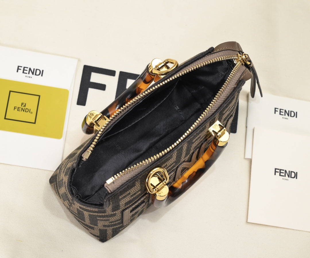 2 Color Elegant FF Logo Satchel Bag