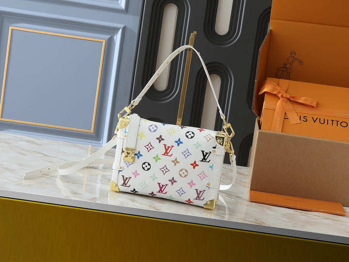 Colorful Monogram Crossbody Bag