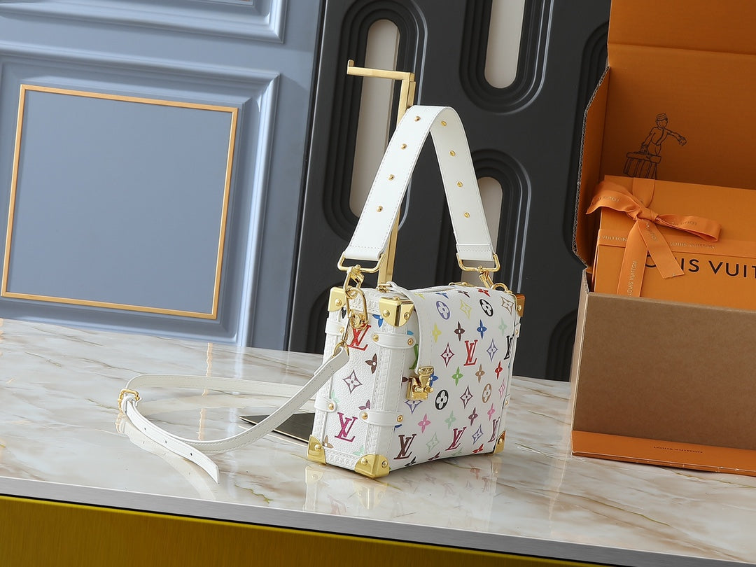 Colorful Monogram Crossbody Bag
