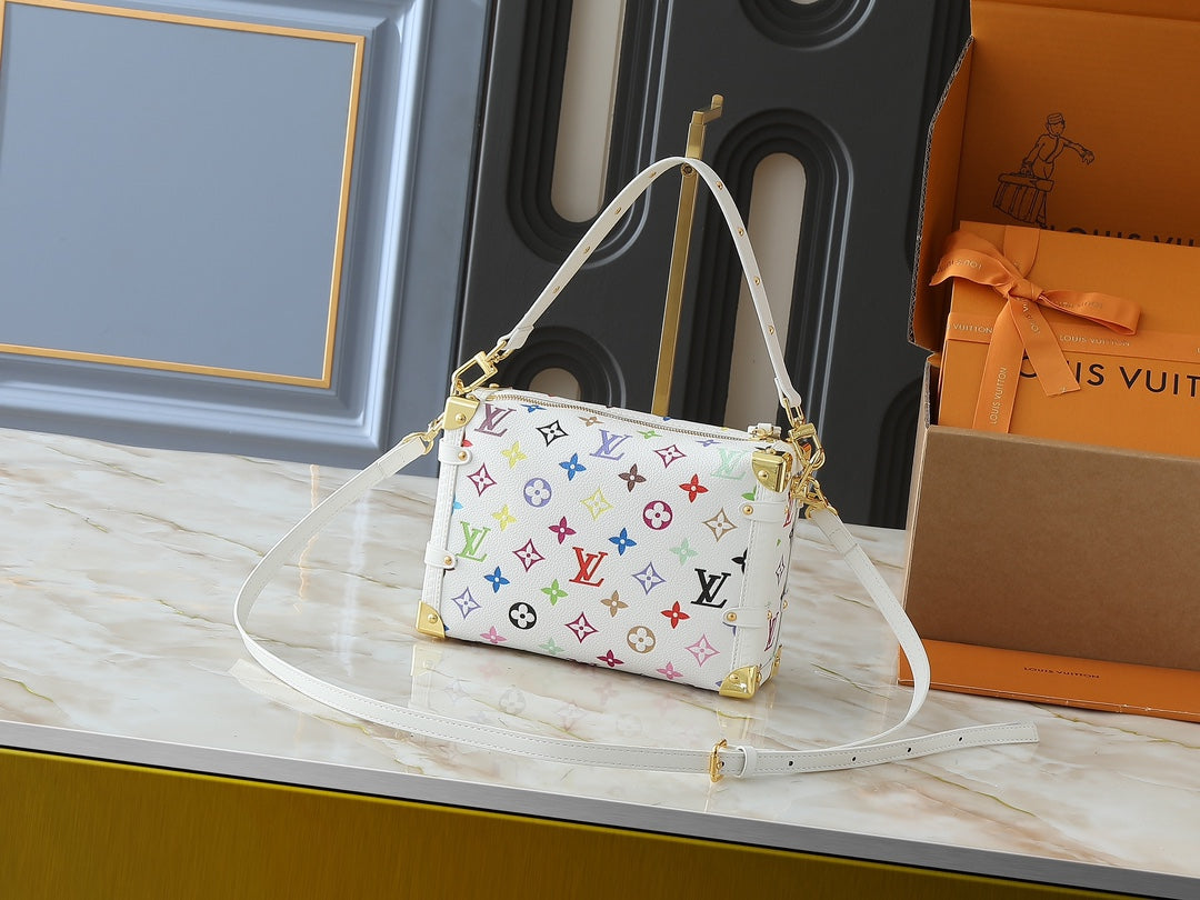Colorful Monogram Crossbody Bag