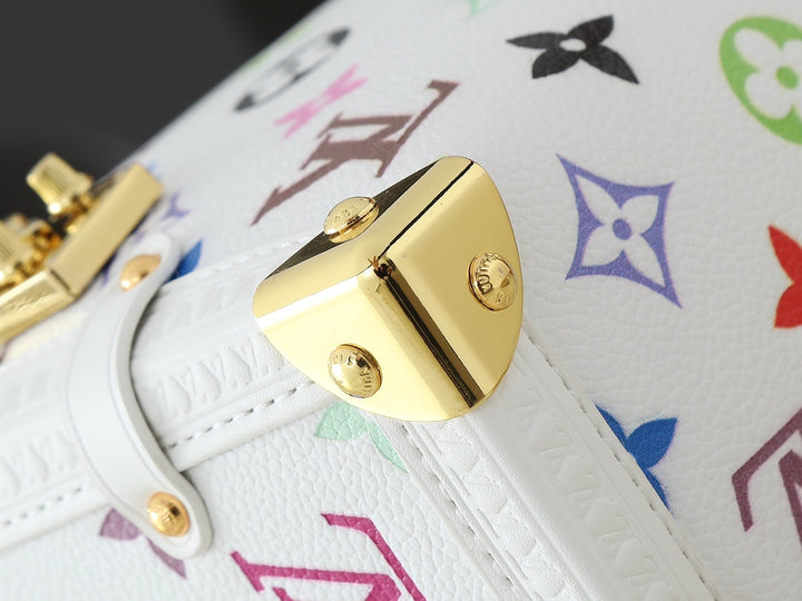 Colorful Monogram Crossbody Bag
