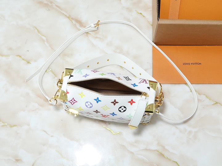 Colorful Monogram Crossbody Bag