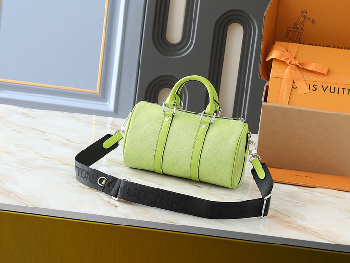 Vivid Green Zip Top Tote