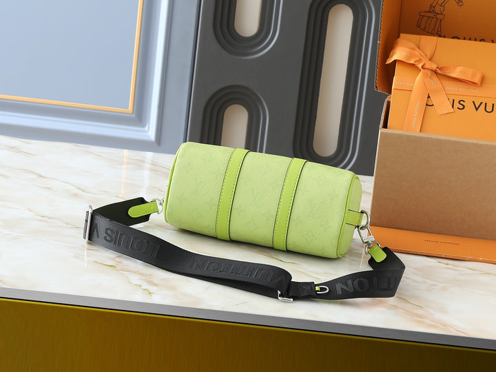 Vivid Green Zip Top Tote