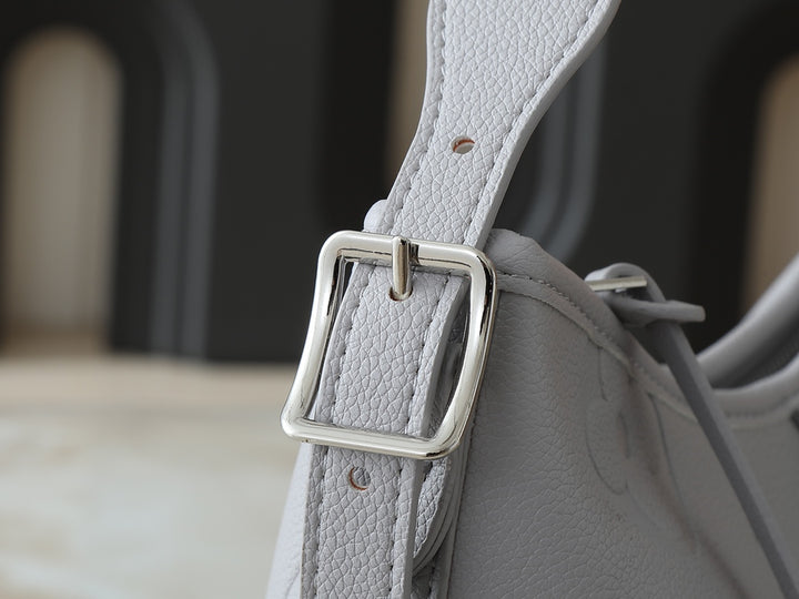 Embossed Pattern Hobo Bag