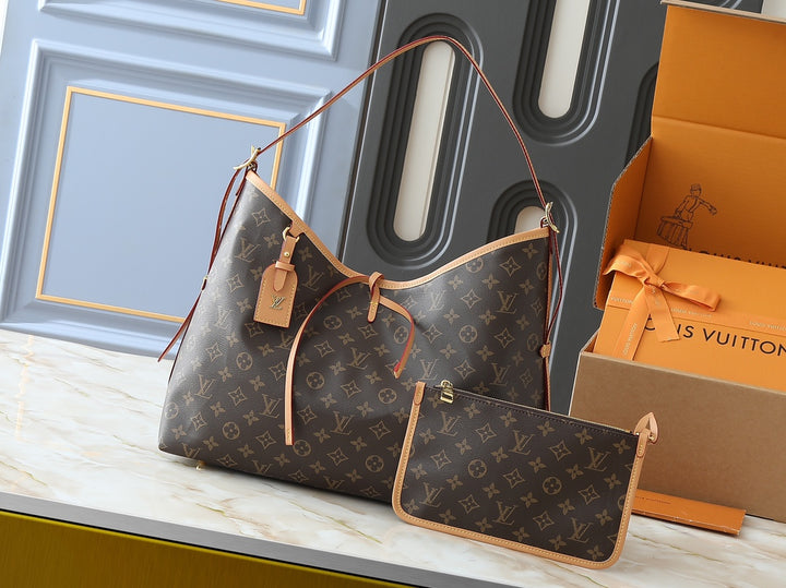 4 Color Emblem Embossed Shoulder Bag Set