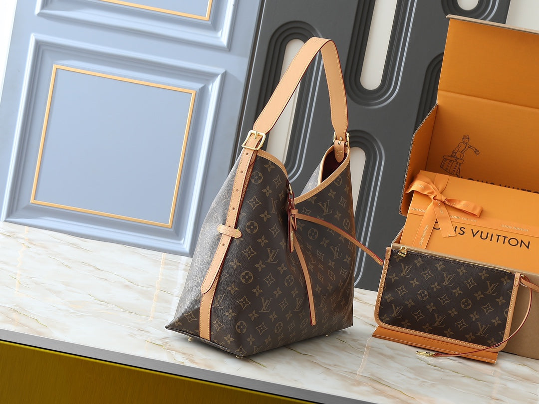 4 Color Emblem Embossed Shoulder Bag Set