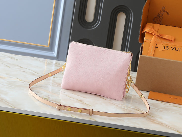 3 Color Chain Strap Crossbody Bag