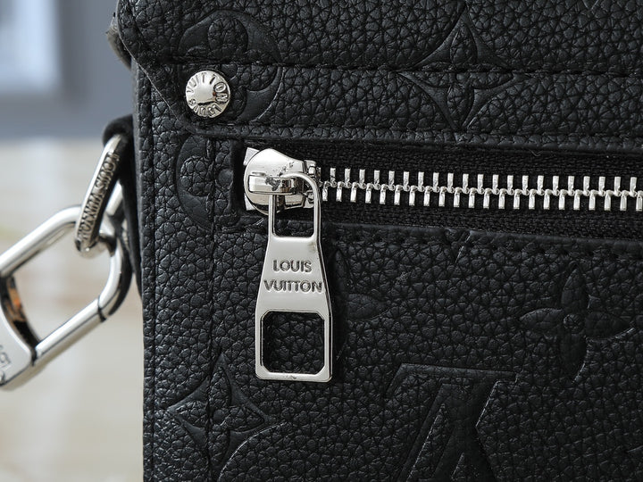6 Color Monogram Print Trunk Crossbody Bag